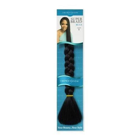 Impression Super Braid Bulk Plaits Braids Hair Extension 86" Long - All Colors